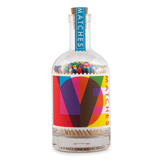 LOVE Stamp Match Bottle by Pressink