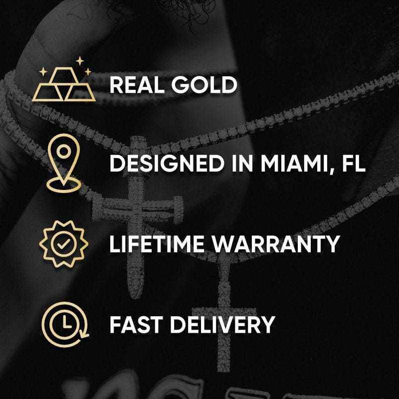2 Chains + 2 Pendants - Yellow Gold