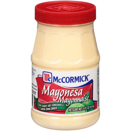 Wholesale McCormick Mayonnaise with Lime 14 oz- Mexmax INC your source for Mexican groceries.