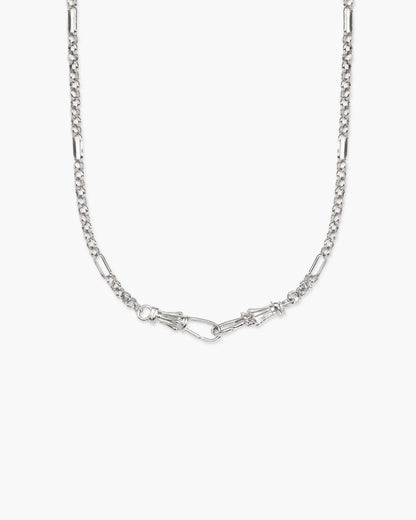 Deco Clasp Custom Charm Necklace