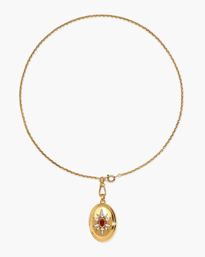 Clara Openable Locket Clasp Chain Necklace
