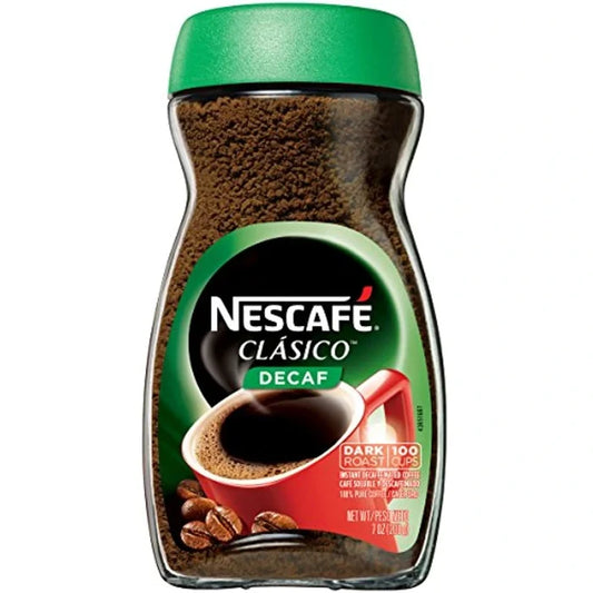 Nescafe Clasico Decaf Instant Coffee - 7 oz