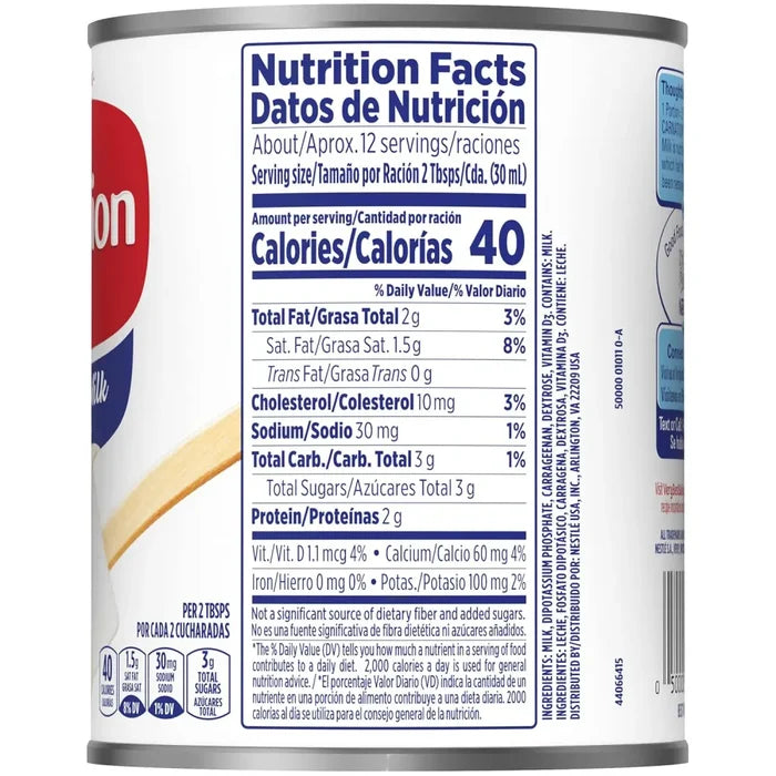 Nestle Carnation Evaporated Milk - 12 oz