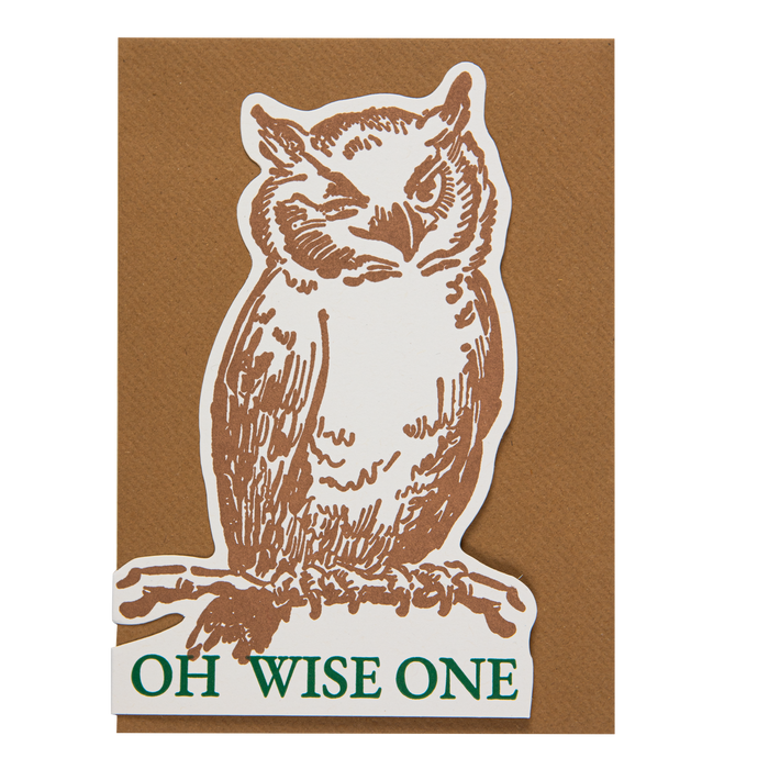 Oh Wise One Owl