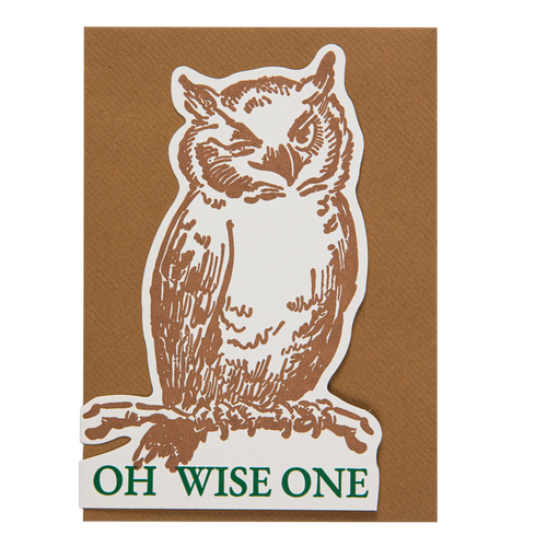 Oh Wise One Owl
