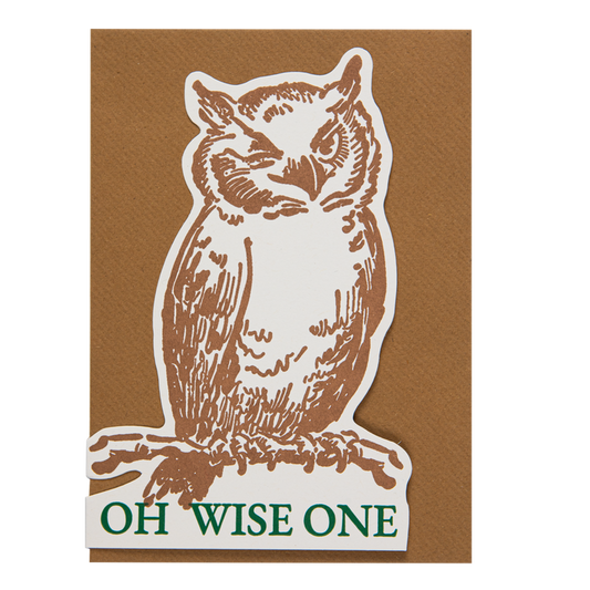 Oh Wise One Owl
