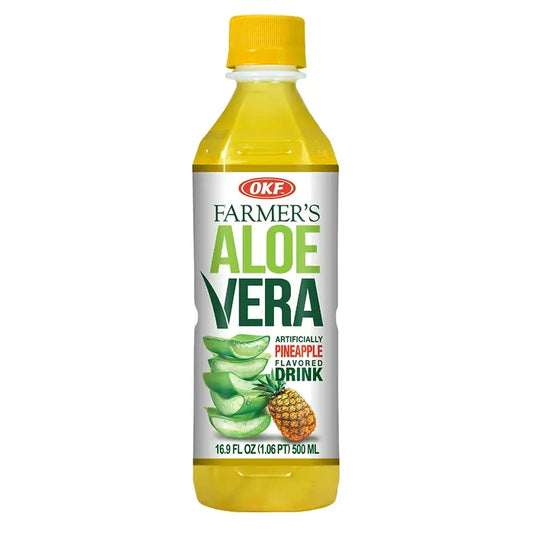 Okf Aloe Vera Drink Pineapple - 16.9 oz