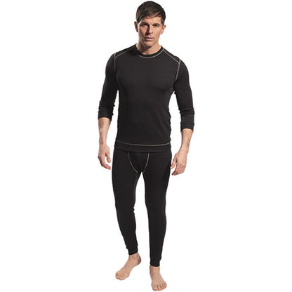 Portwest B153 Black Thermal Baselayer Pro Antibacterial Top