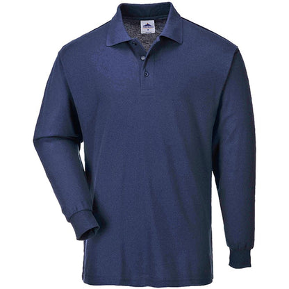 Portwest B212 Genoa Long Sleeve Polo Shirt 210g