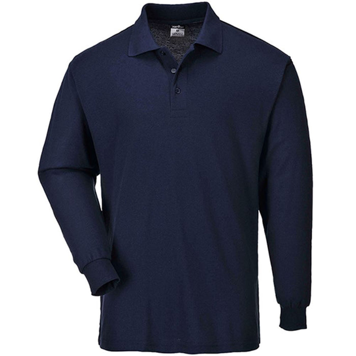 Portwest B212 Genoa Long Sleeve Polo Shirt 210g