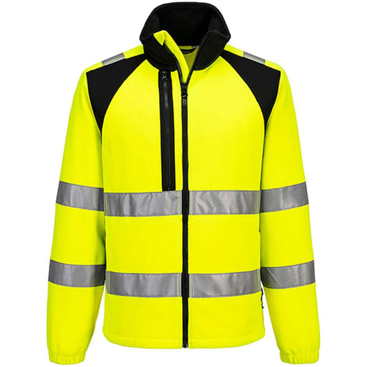 Portwest CD807 WX2 Yellow Eco Friendly Hi Vis Fleece Jacket