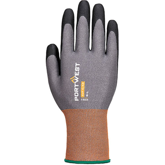 Portwest CT21 CT DyUltra Cut C Nitrile Glove with Nitrile Micro Foam - 21g