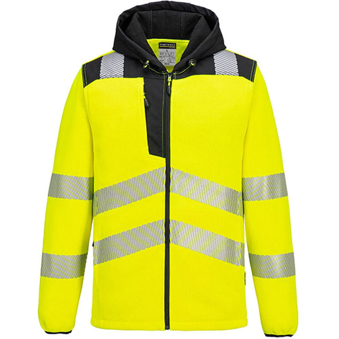 Portwest PW335 PW3 Yellow Hi Vis Technical Fleece Jacket
