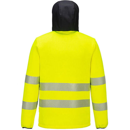 Portwest PW335 PW3 Yellow Hi Vis Technical Fleece Jacket