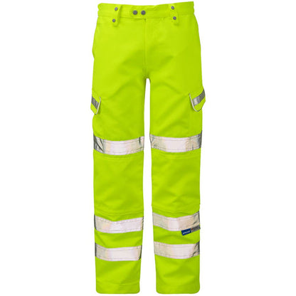 Pulsar P346 Yellow Hi Vis Combat Trousers