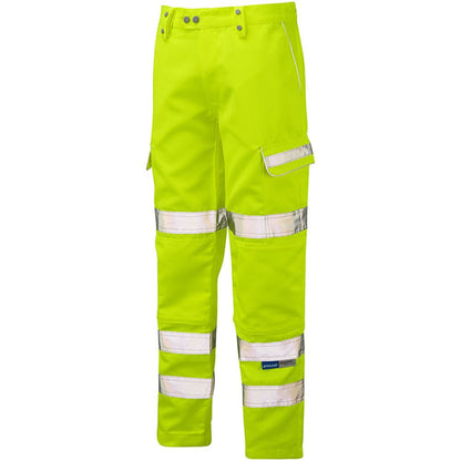Pulsar P346 Yellow Hi Vis Combat Trousers