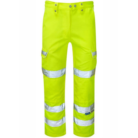 Pulsar P346LDS Yellow Women's Hi Vis Combat Trousers
