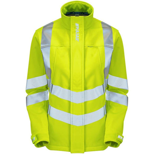 Pulsar P706 Yellow Women's Hi Vis Softshell Jacket (3L)
