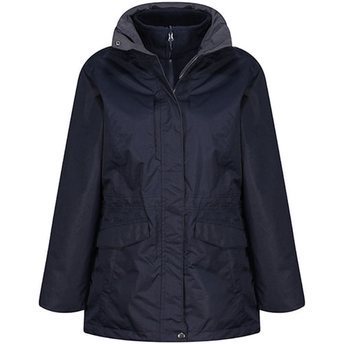 Regatta TRA148 Women's Benson III 3-in-1 Waterproof Breathable Mesh Lined Jacket