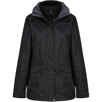 Regatta TRA148 Women's Benson III 3-in-1 Waterproof Breathable Mesh Lined Jacket