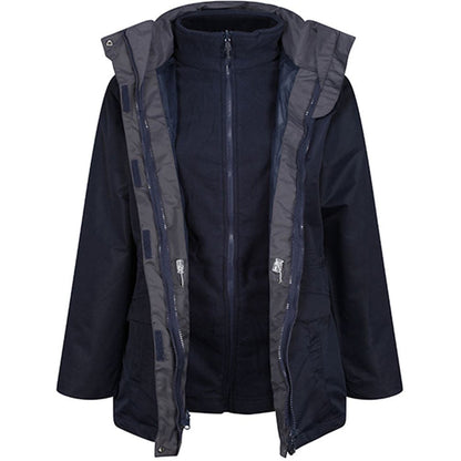 Regatta TRA148 Women's Benson III 3-in-1 Waterproof Breathable Mesh Lined Jacket