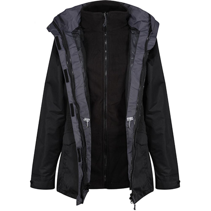 Regatta TRA148 Women's Benson III 3-in-1 Waterproof Breathable Mesh Lined Jacket