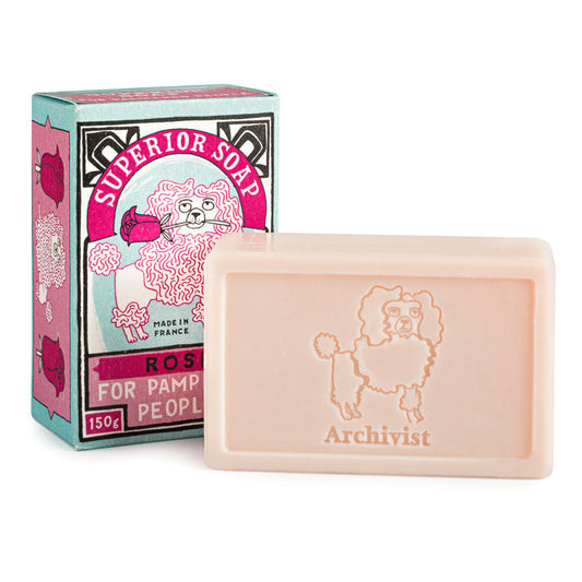 Rose Poodle Soap