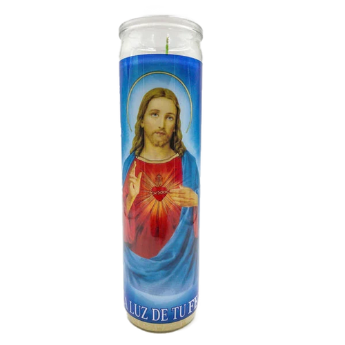 Wholesale White Candle Vel Mex Sagrado Corazon De Jesus Mexmax INC for all your needs.