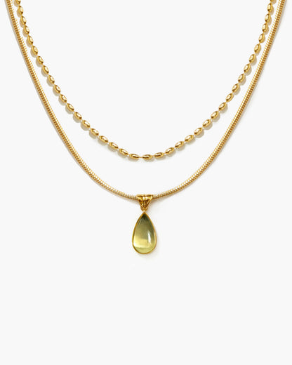 Waterdrop Necklace Set