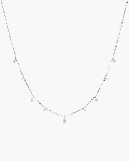 Elysee Necklace in Pink