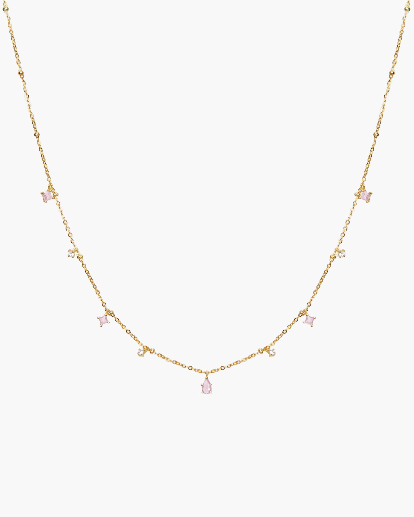 Elysee Necklace in Pink
