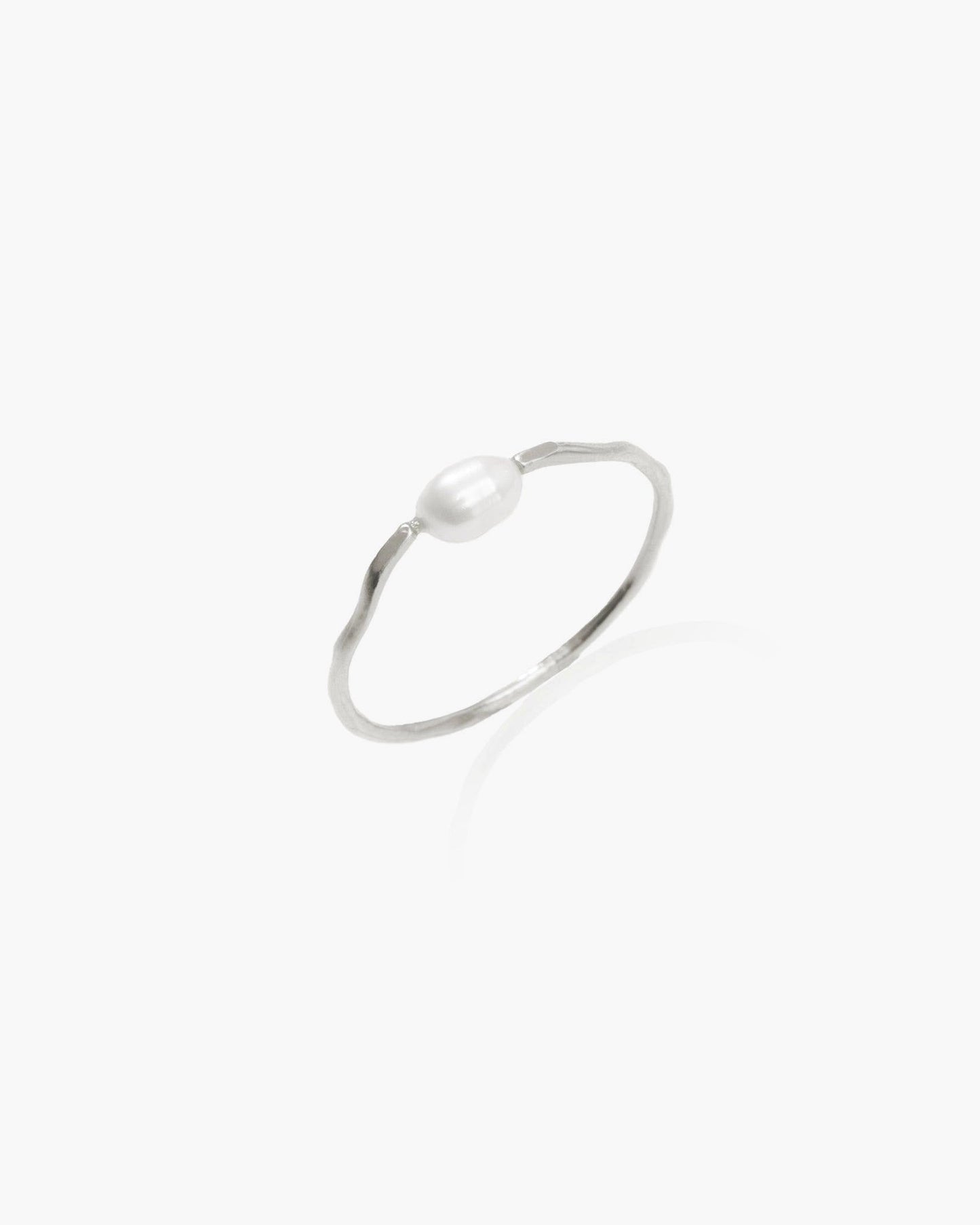 Thalassa Pearl Ring in Silver