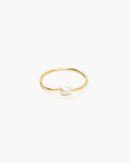 Thalassa Pearl Ring in Silver