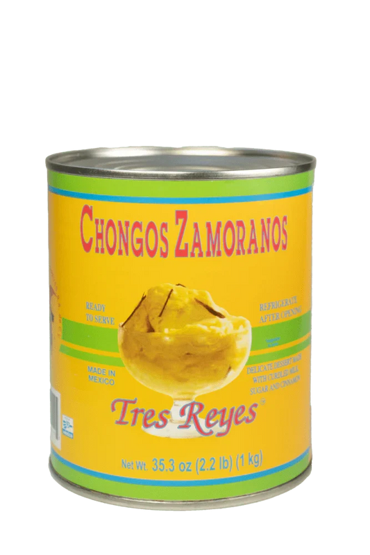 Wholesale Tres Reyes Chongos Zamoranos 2.2 lbs - Authentic Mexican dessert in bulk at Mexmax INC.